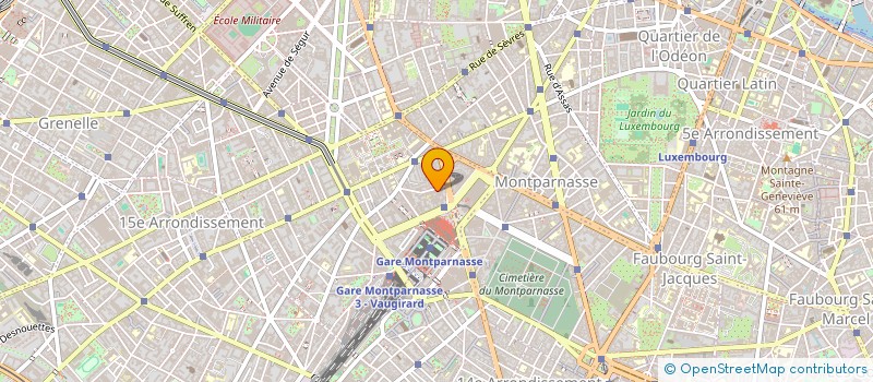 localisation de l'entreprise INDIVISION TOURON  PARIS