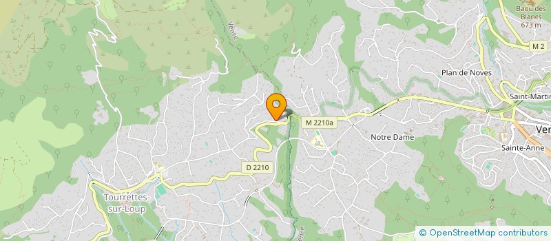 localisation de l'entreprise INDIVISION TOURRETTES SUR LOUP à TOURRETTES-SUR-LOUP