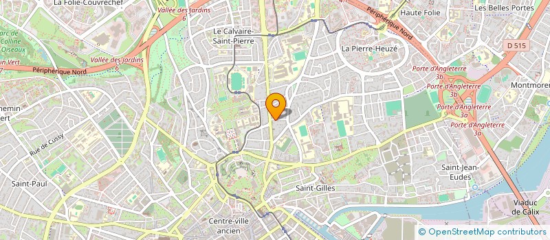 localisation de l'entreprise INDIVISION TOUYON-JOLYVEL à CAEN