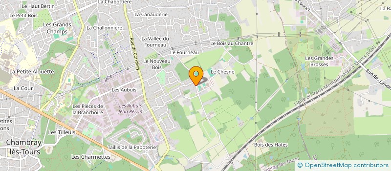 localisation de l'entreprise INDIVISION TOUZARD  SAINT-AVERTIN