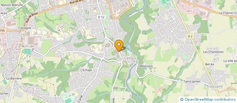 localisation de l'entreprise INDIVISION TOXE DANIAUX  DINAN