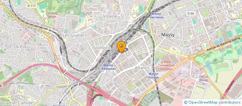localisation de l'entreprise INDIVISION TRABBIA BELLEFILLE à MASSY