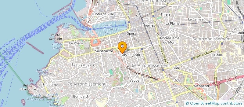 localisation de l'entreprise INDIVISION TRABUC BRASSEAU à MARSEILLE