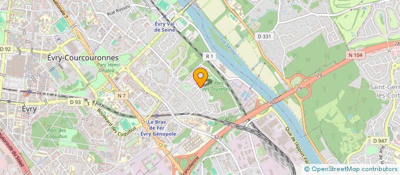 localisation de l'entreprise INDIVISION TRAN ALEXANDRE ET TRAN LEA à EVRY-COURCOURONNES