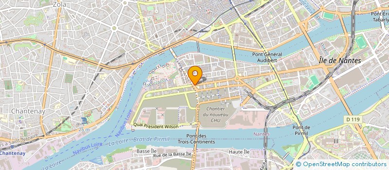 localisation de l'entreprise INDIVISION TREGUIER  NANTES