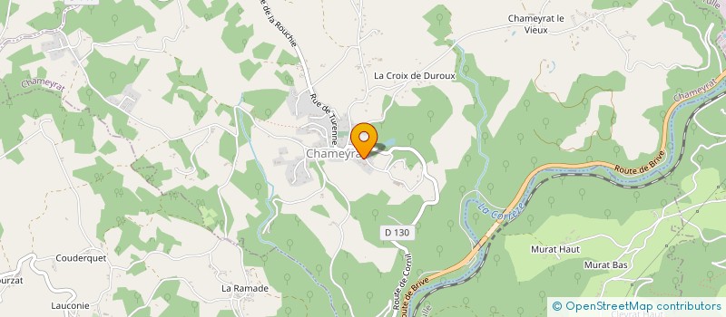 localisation de l'entreprise INDIVISION TREILLE DELTOMBE  SAINT-GERMAIN-LES-VERGNES