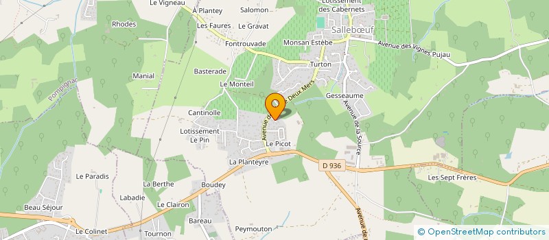 localisation de l'entreprise INDIVISION TREMBLEY  SALLEBUF