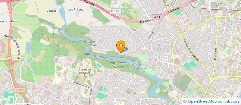 localisation de l'entreprise INDIVISION TREMBLIN à AVRILLE