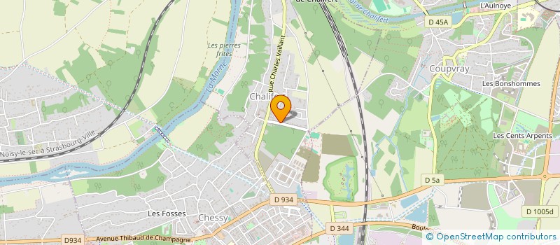 localisation de l'entreprise INDIVISION TREMPONT VERRIER  CHALIFERT