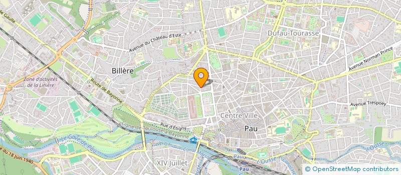 localisation de l'entreprise INDIVISION TRESPOEY à PAU