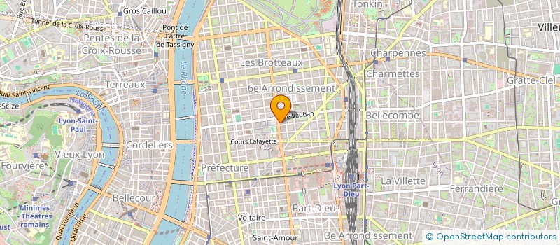 localisation de l'entreprise INDIVISION TRIBOUT B/JP  LYON