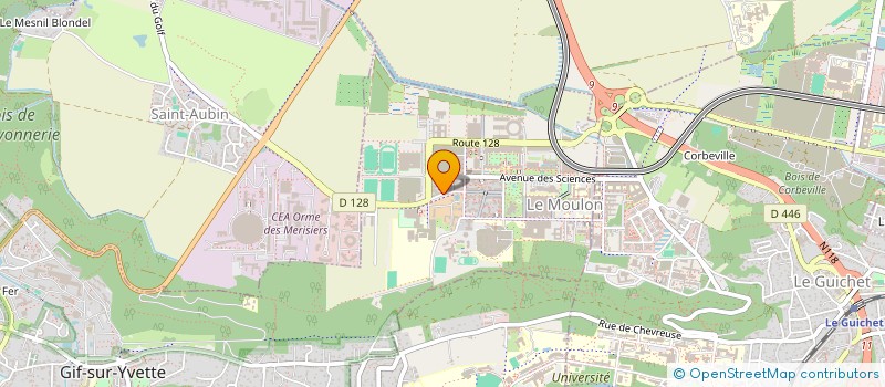 localisation de l'entreprise INDIVISION TRIDON  GIF-SUR-YVETTE