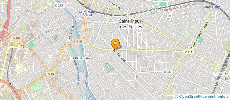 localisation de l'entreprise INDIVISION TRIDOT à SAINT-MAUR-DES-FOSSES