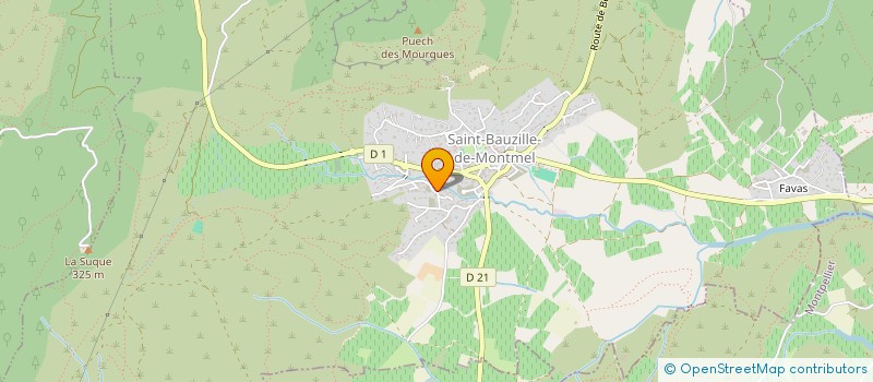 localisation de l'entreprise INDIVISION TROJA SARRO  SAINT-BAUZILLE-DE-MONTMEL