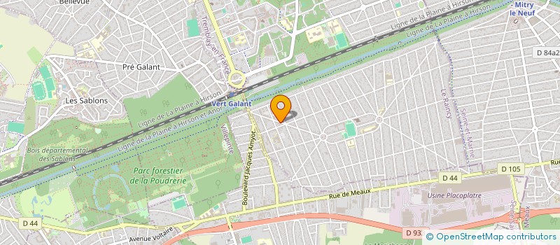 localisation de l'entreprise INDIVISION TROJANI-VASSEUR  TREMBLAY-EN-FRANCE