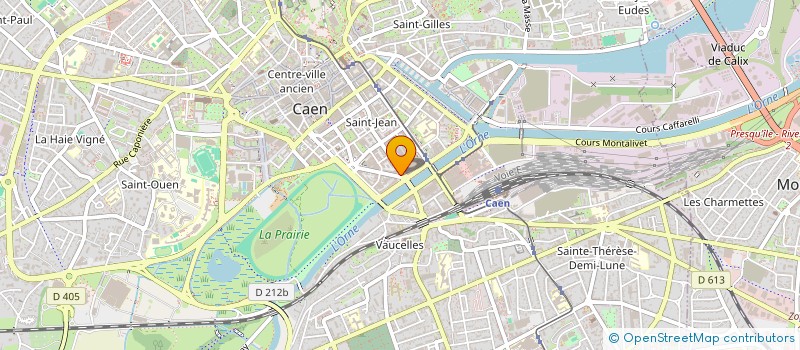 localisation de l'entreprise INDIVISION TROLONGE - MARTIN à CAEN