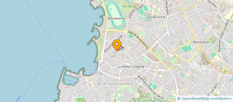 localisation de l'entreprise INDIVISION TRON ROGER à MARSEILLE