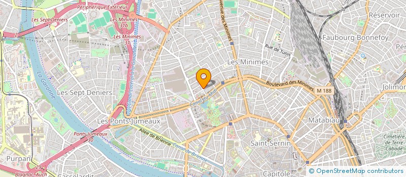 localisation de l'entreprise INDIVISION TRONEL BORRY-CASTAGNIO à TOULOUSE