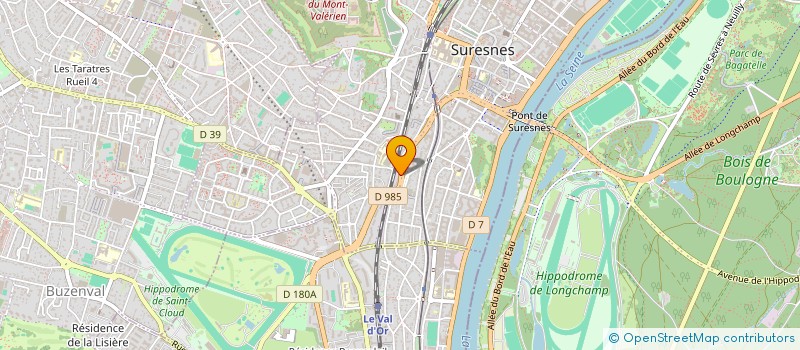 localisation de l'entreprise INDIVISION TRONEL PURCAREATA à SURESNES
