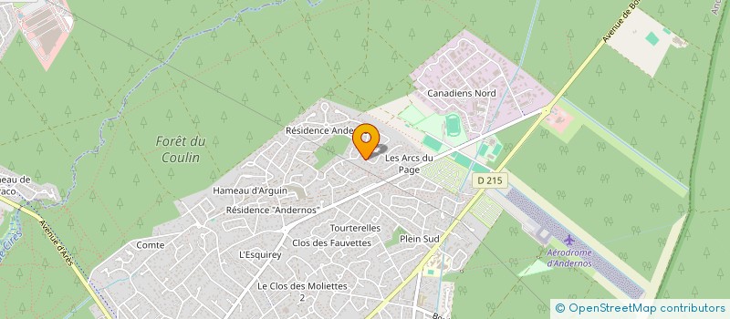 localisation de l'entreprise INDIVISION TROUHATCHEFF  ANDERNOS-LES-BAINS