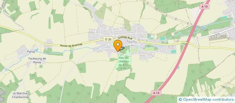 localisation de l'entreprise INDIVISION TRUNDE - LERMURIER  NAILLY