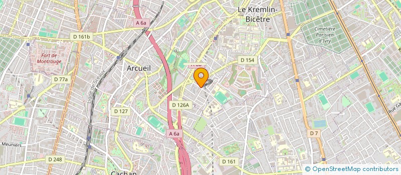 localisation de l'entreprise INDIVISION TRUONG-BENG.  LE KREMLIN-BICETRE