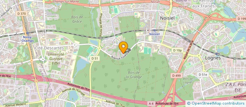 localisation de l'entreprise INDIVISION TRUONG BORDA  CHAMPS-SUR-MARNE