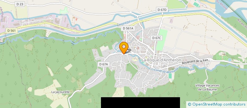 localisation de l'entreprise INDIVISION TURCAN  LA ROQUE-D'ANTHERON