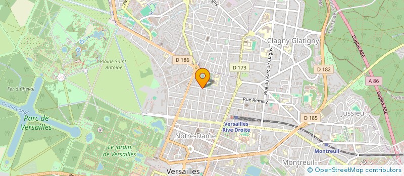 localisation de l'entreprise INDIVISION TURQUET à VERSAILLES