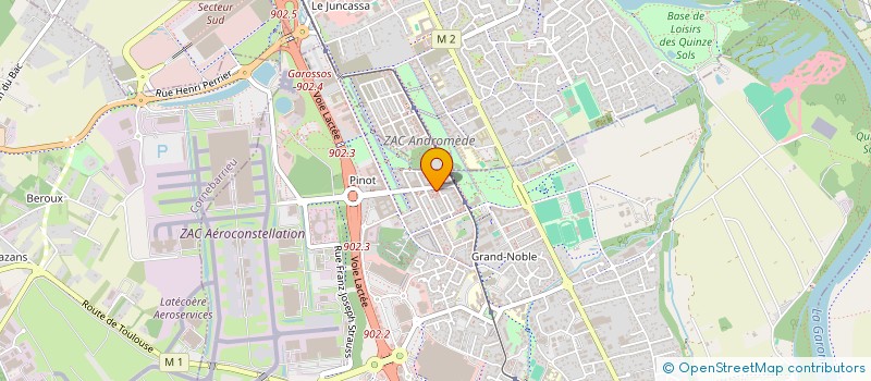 localisation de l'entreprise INDIVISION TYBURN BIROTA à BLAGNAC