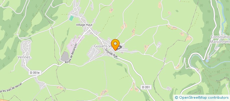 localisation de l'entreprise INDIVISION TYRODE à ORCHAMPS-VENNES