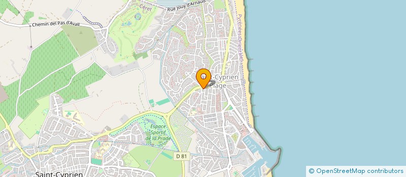 localisation de l'entreprise INDIVISION UBALDI BREUMI-MIGNON  SAINT-CYPRIEN