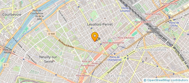 localisation de l'entreprise INDIVISION UGEN NARDIN à LEVALLOIS-PERRET