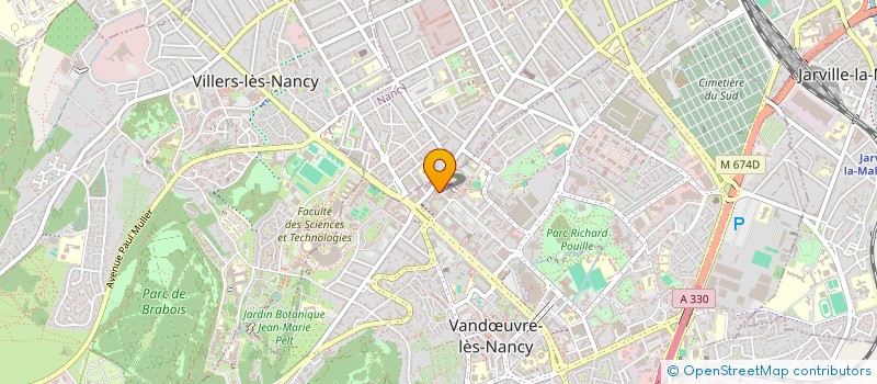 localisation de l'entreprise INDIVISION ULLMANN  VANDUVRE-LES-NANCY