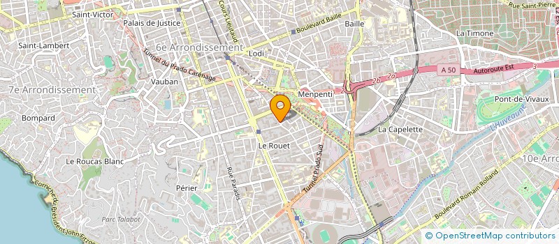 localisation de l'entreprise INDIVISION URANI  MARSEILLE