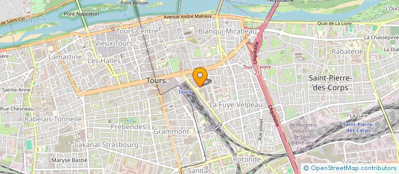 localisation de l'entreprise INDIVISION URBANI ENOMOTO  TOURS