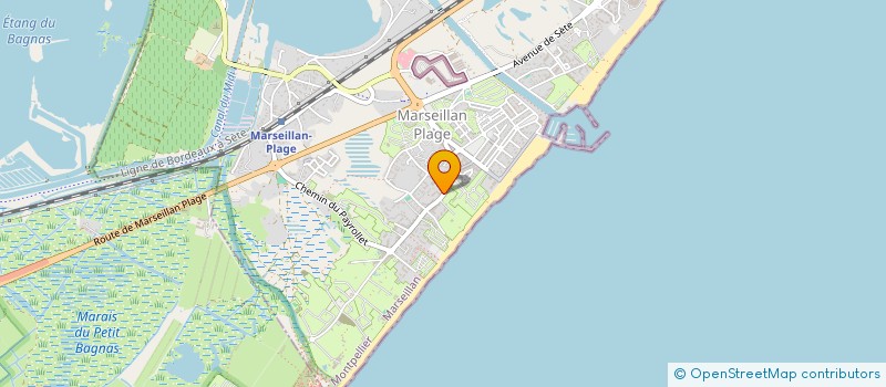 localisation de l'entreprise INDIVISION UTILLE GRAND à MARSEILLAN