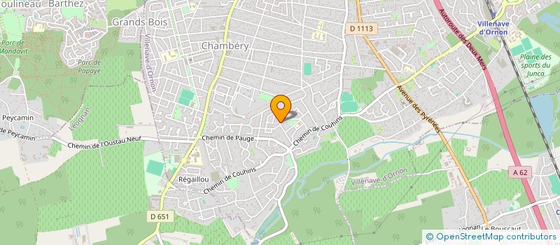 localisation de l'entreprise INDIVISION VACHER TART à VILLENAVE-D'ORNON