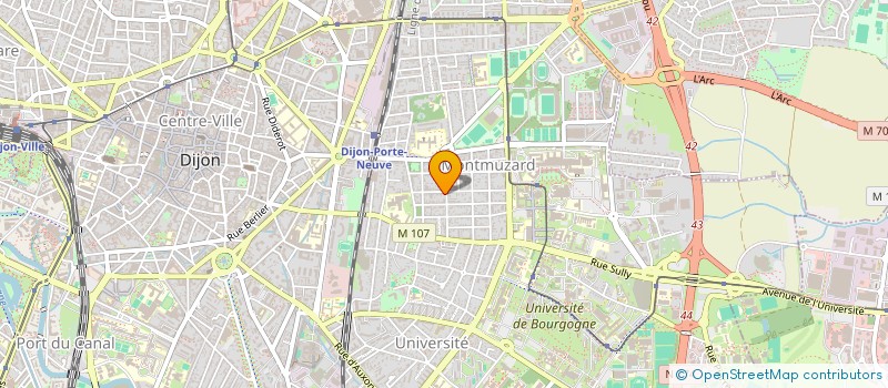 localisation de l'entreprise INDIVISION VACHEROT-BERTHOMMIER à DIJON