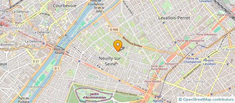 localisation de l'entreprise INDIVISION VAFFIER à NEUILLY-SUR-SEINE