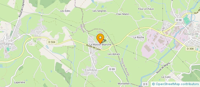 localisation de l'entreprise INDIVISION VAGINAY  COMBRE