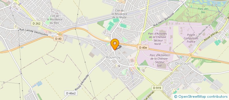 localisation de l'entreprise INDIVISION VAINCOURT  ROUVROY