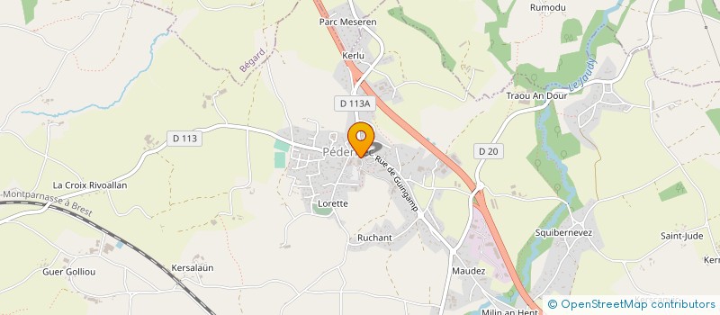 localisation de l'entreprise INDIVISION VALAIS GARANDEL  PEDERNEC