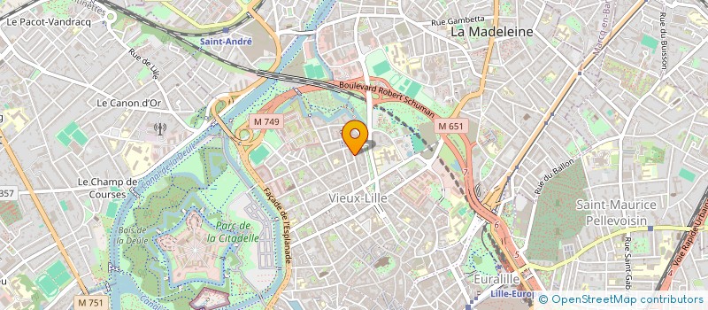 localisation de l'entreprise INDIVISION VALENTI LANNOY à LILLE