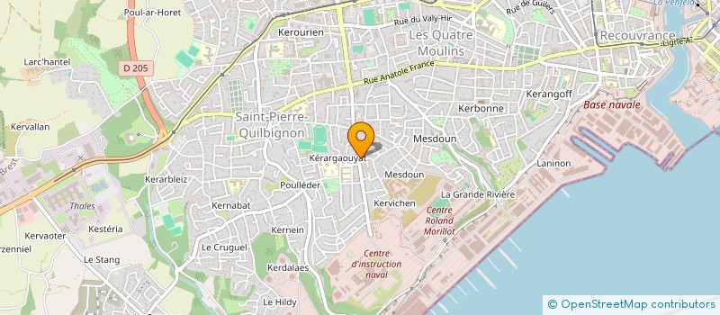 localisation de l'entreprise INDIVISION VALEROY à BREST