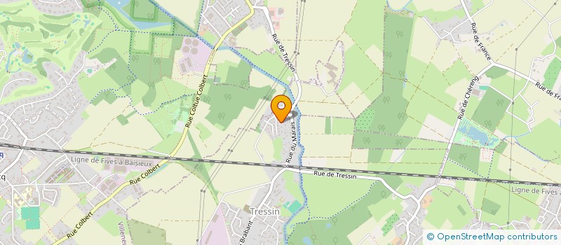 localisation de l'entreprise INDIVISION VALETTE LEFEBVRE TRESSIN  TRESSIN