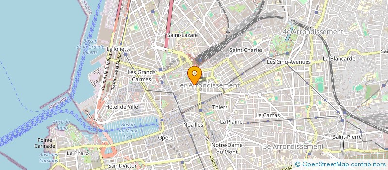 localisation de l'entreprise INDIVISION VALLEE - CLEMENT LAMOTTE à MARSEILLE