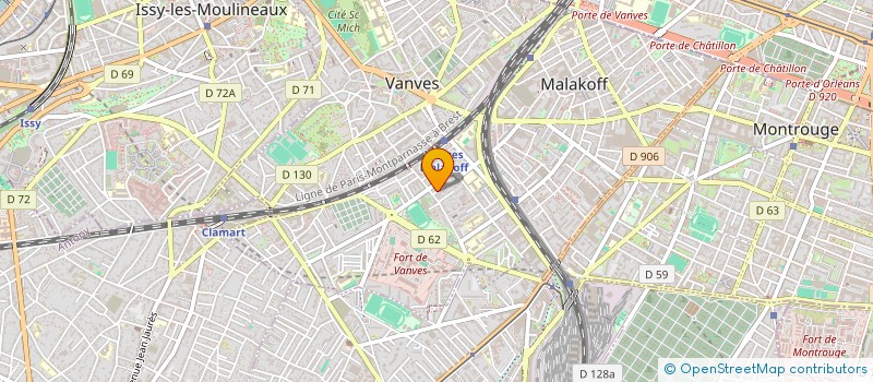 localisation de l'entreprise INDIVISION VALLEE-VALLEE  MALAKOFF