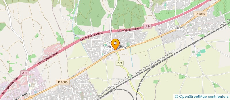 localisation de l'entreprise INDIVISION VALLIN  SAINT-GERVASY