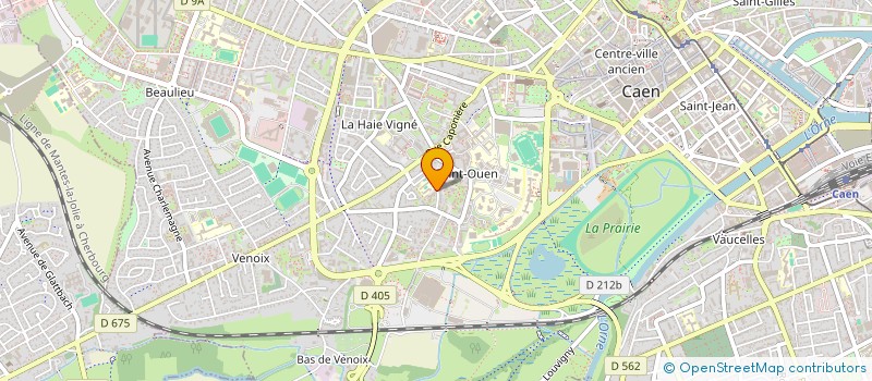 localisation de l'entreprise INDIVISION VALOGNES CHAVOIS-RIBLIER à CAEN